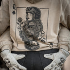 Queen of the Road Hoodie Light